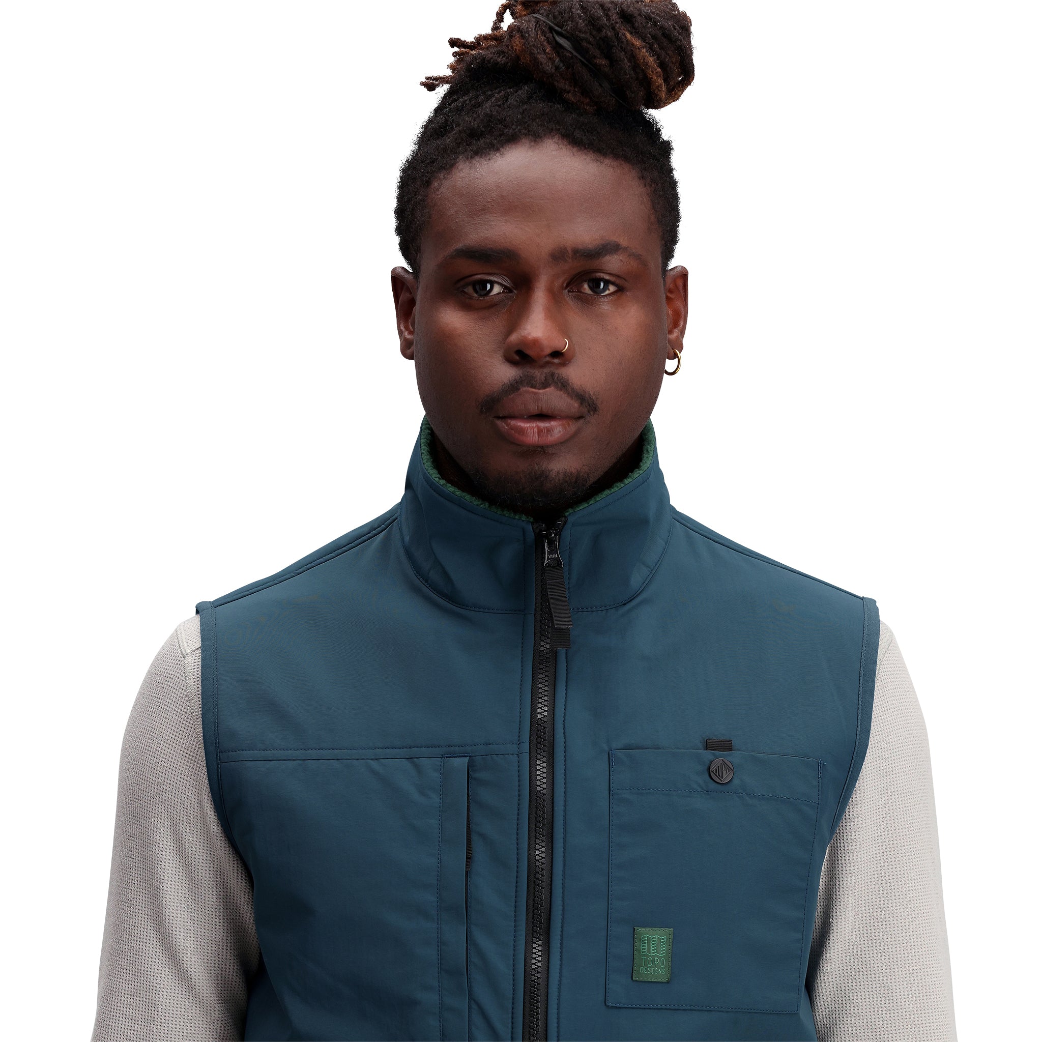Subalpine Fleece Vest Homme | Topo Designs