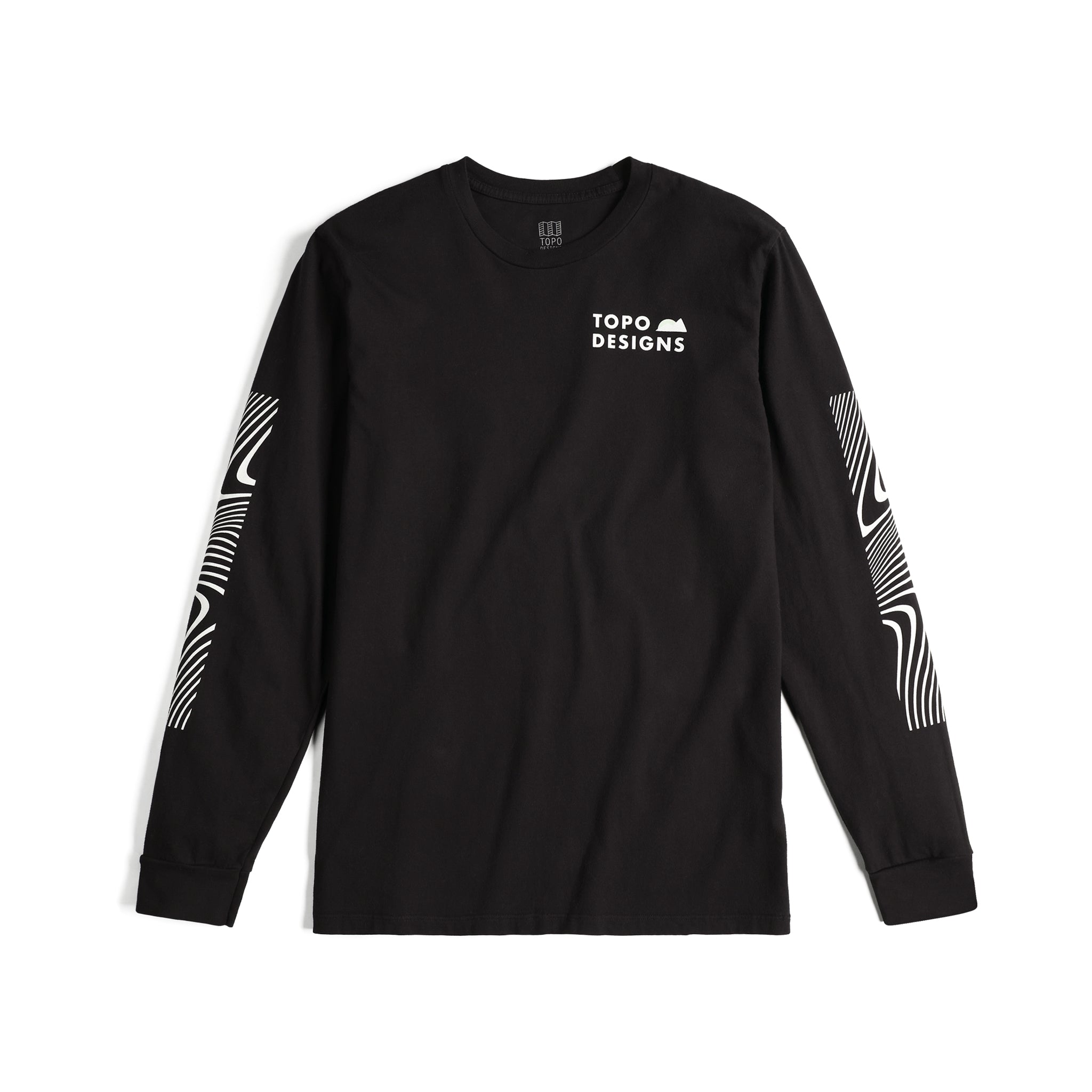Bergwellen Langarm-T-Shirt | Topo Designs
