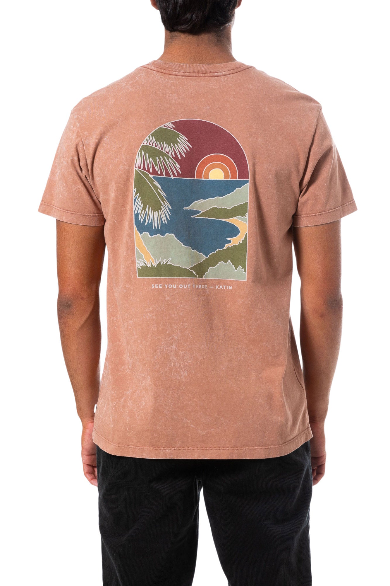 Grafisches T-Shirt für Herren Voyage | Katin USA