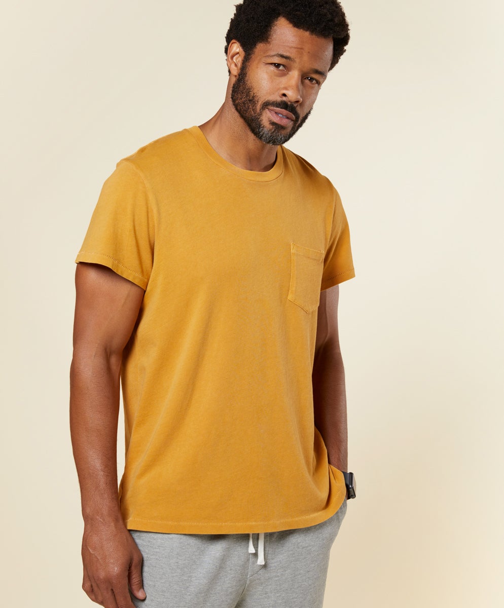 T-Shirt Groovy Pocket Tee | Outerknown - Outlet