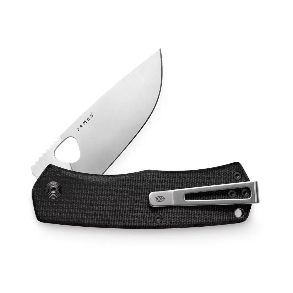Couteau the Folsom Black/Stainless The James Brand