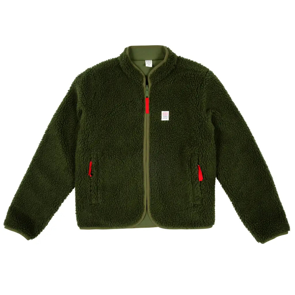 Sherpa Jacket Femme Topo Designs - Olive/Olive / XS - Veste