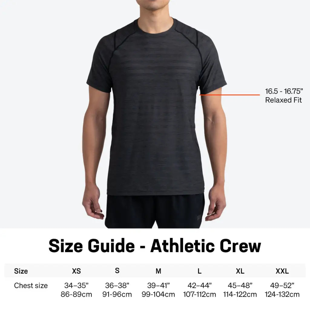 T-shirt Droptemp Cool Mesh Crew Saxx - T-Shirt homme