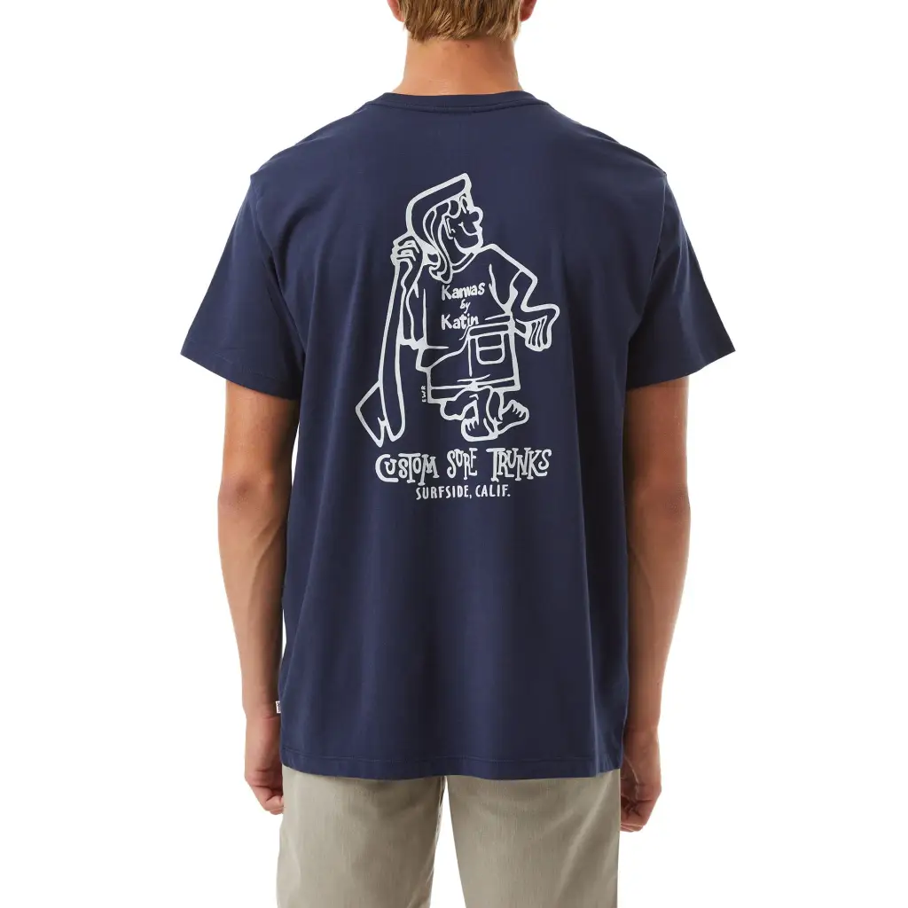 T-Shirt K-Man Katin Bleu Marine